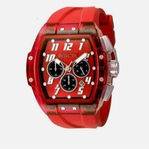 INVICTA
S1 Rally Chronograph GMT Date Quartz Red Dial 47mm Men's Watch
 45483